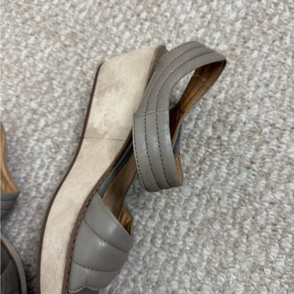 Clarks Collection Hazelle Alba Wedge Sandal Size 9 - Picture 5 of 11